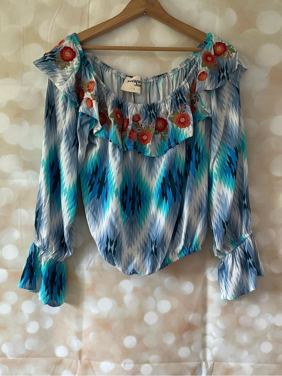 Savanna Jane Tops - Savanna Jane Off Shoulder Blouse